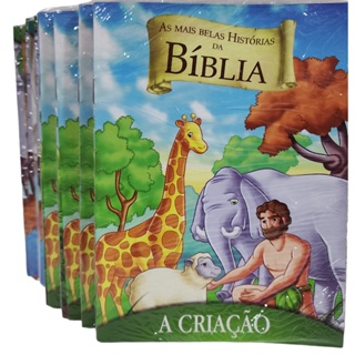 80 Livros Bíblia Só Histórias Atacado em Oferta na Shopee