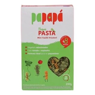 PapaPasta Mini Fusilli Tricolori, 200g