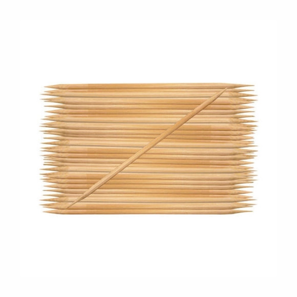 Palito De Unha Santa Clara Bambu Com Duas Pontas com 50un - Beauty