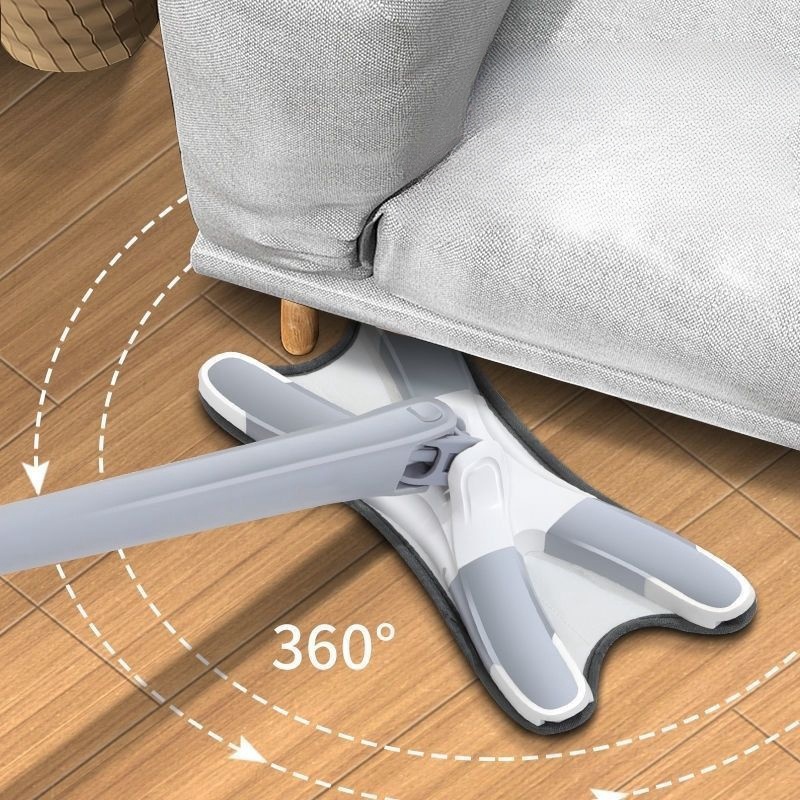 NOVO:Rodo Mop Twist Xmop Esfregão Giratório Lava E Seca Com Extrusão Microfibra Multiuso Limpeza de Piso Cozinha Limpa