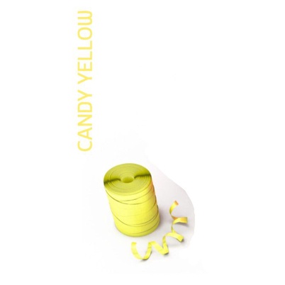 Rolo Fitilho Candy Amarelo - 5mm x 50m - EmFesta