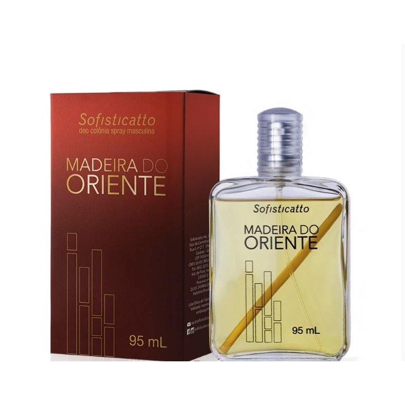 Perfume Masculino Madeira Do Oriente Sofisticatto 95ml