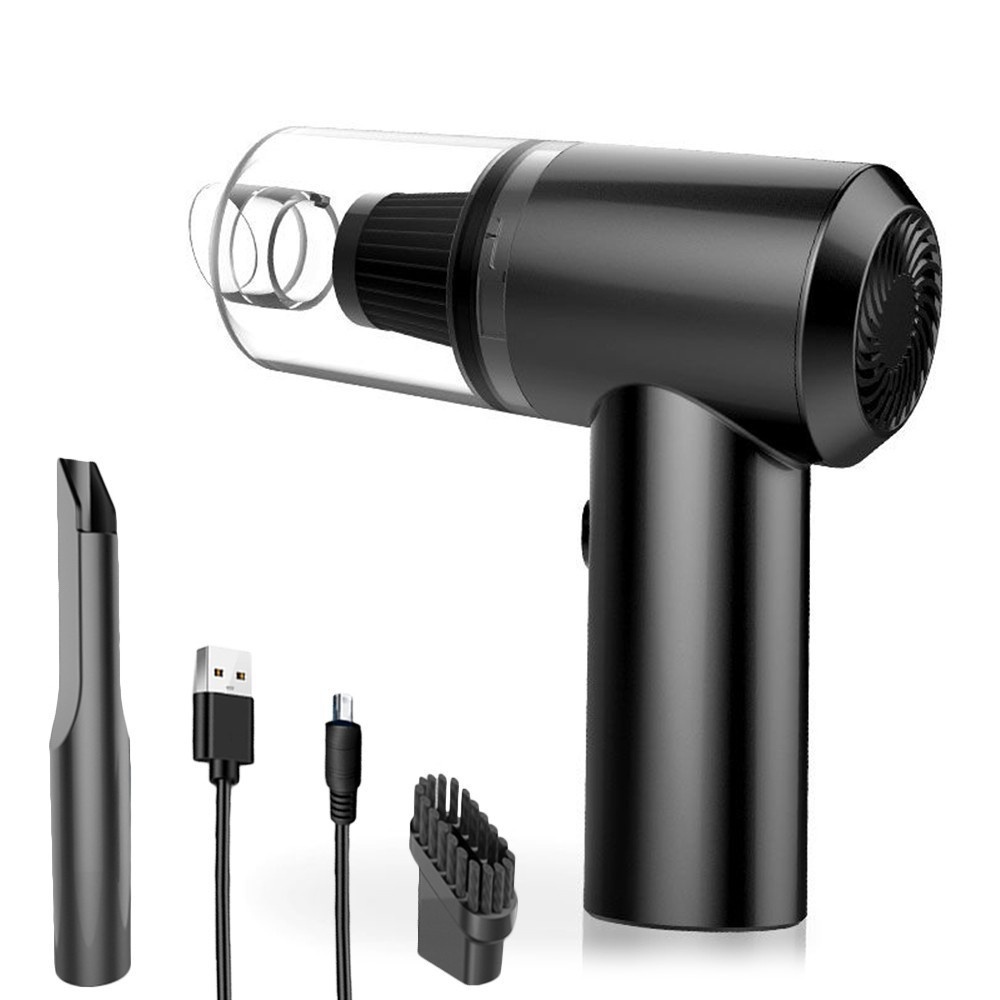 Mini Aspirador De Pó Usb Portátil Completo Linha Premium Carro E Casa