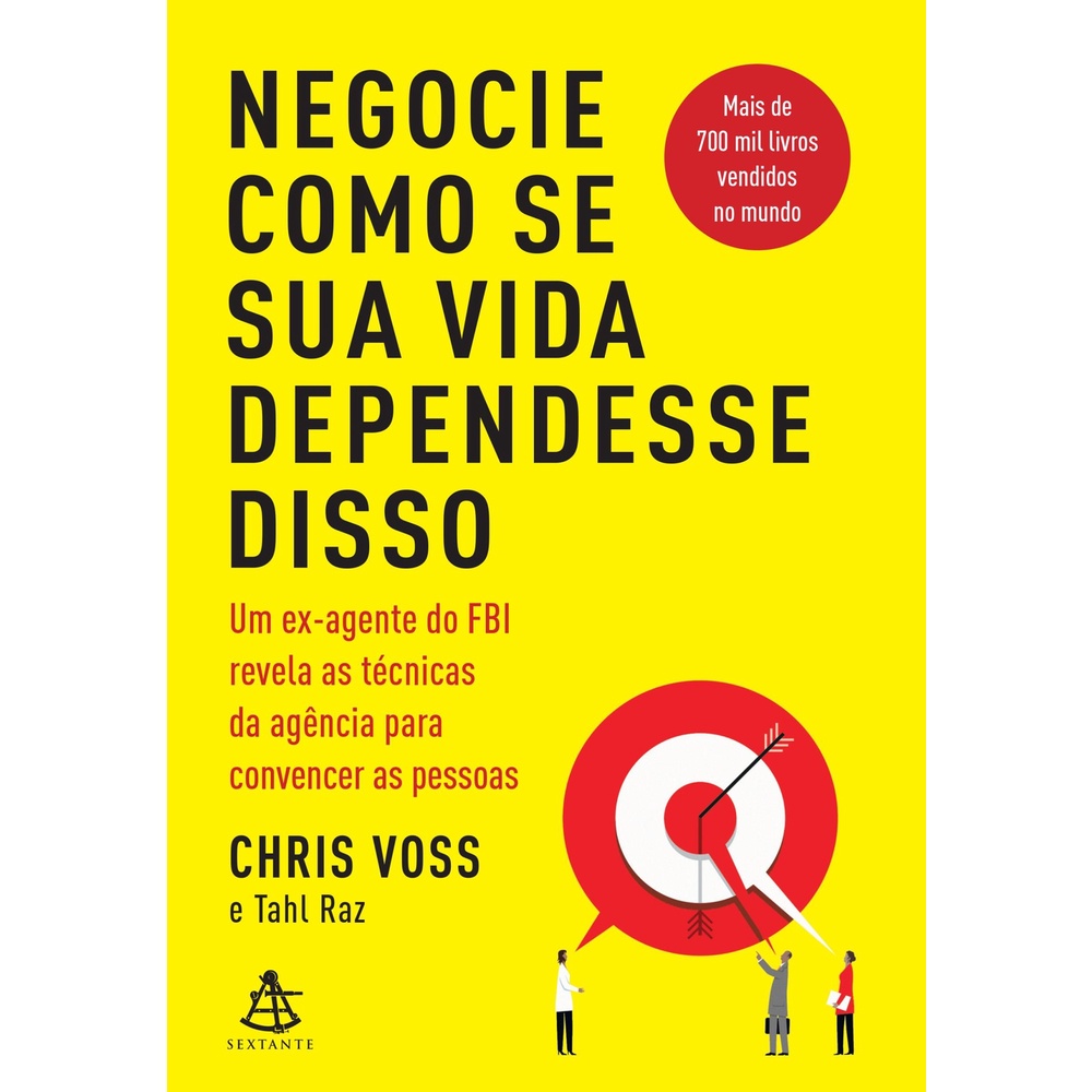 Livro Negocie como se sua vida dependesse disso em Oferta na Shopee