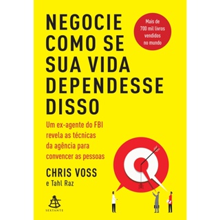 Livro Negocie como se sua vida dependesse disso em Oferta na Shopee