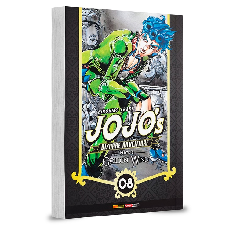 Mangá - Jojo's Bizarre Adventure Parte 5: Golden Wind - 08 (Reimpressão em PRÉ-VENDA com envio previsto em Out/2026)