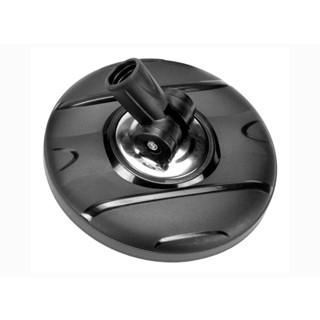Base Preta Suporte Cabo Balde Mop 360 Giratório Perfect 16cm