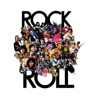 Placa Decorativa ROCK´ROLL