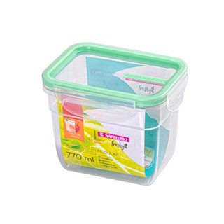 Pote Plástico com Travas Hermético Verde Menta 770ml Freshy Sanremo