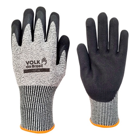 Luva Cut Oil Proteção Resistente Palma Impermeável Volk em Oferta na Shopee