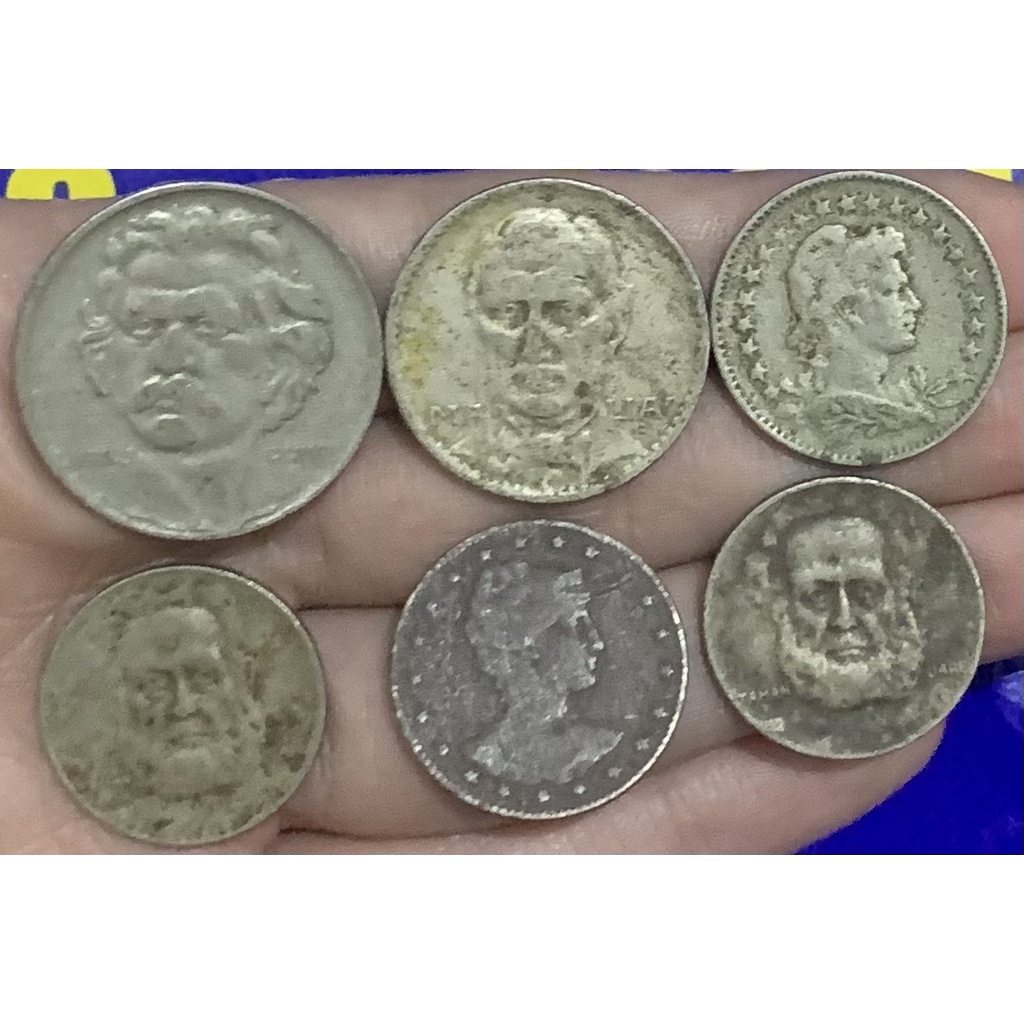 Kit 10 Moedas 100 Réis, 200 Réis e 300 Réis
