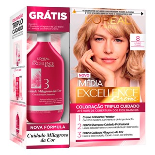 Kit Tintura Imédia Excellence L