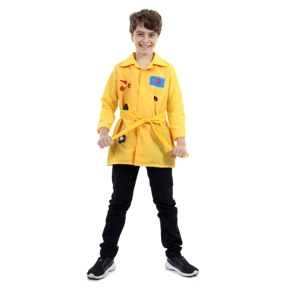 Fantasia Infantil Dpa Bento Casaco Pop Detetives Do Prédio Azul
        