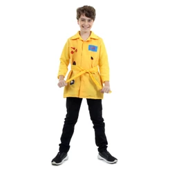 Fantasia Infantil Dpa Bento Casaco Pop Detetives Do Prédio Azul