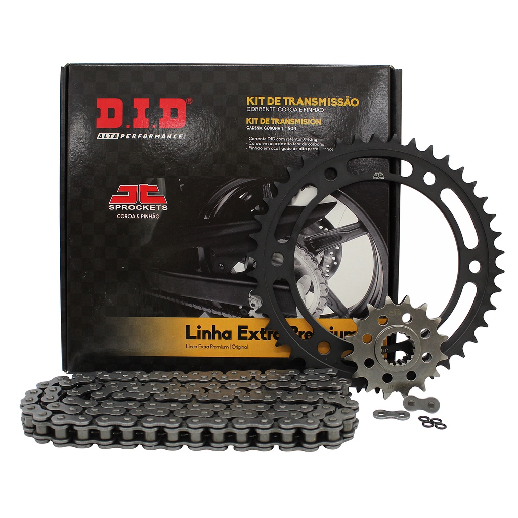 Kit Relação Did Bmw F800 Gs Bmw F 800 2008 A 2018 Com Retentor