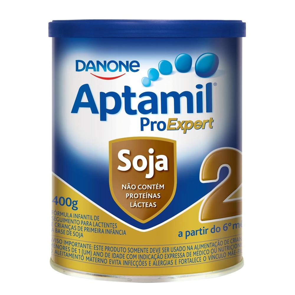 Leite Em Pó Aptamil Soja 2 800g - Mom & Baby