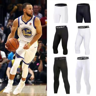Compressão Legging Fitness Basquetebol Manga Joelheira/Calças De Suor Profissional