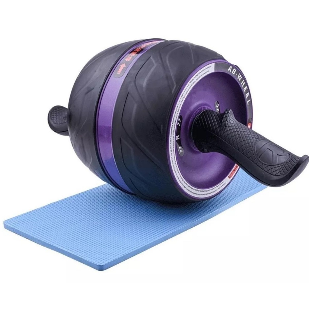ROLINHO Exercício ABDOMINAL Fitness Ultra Pro POFISSIONAL Estabilizadora Com Tração Roda Larga Lombar Aumenta Densidade Abdominal