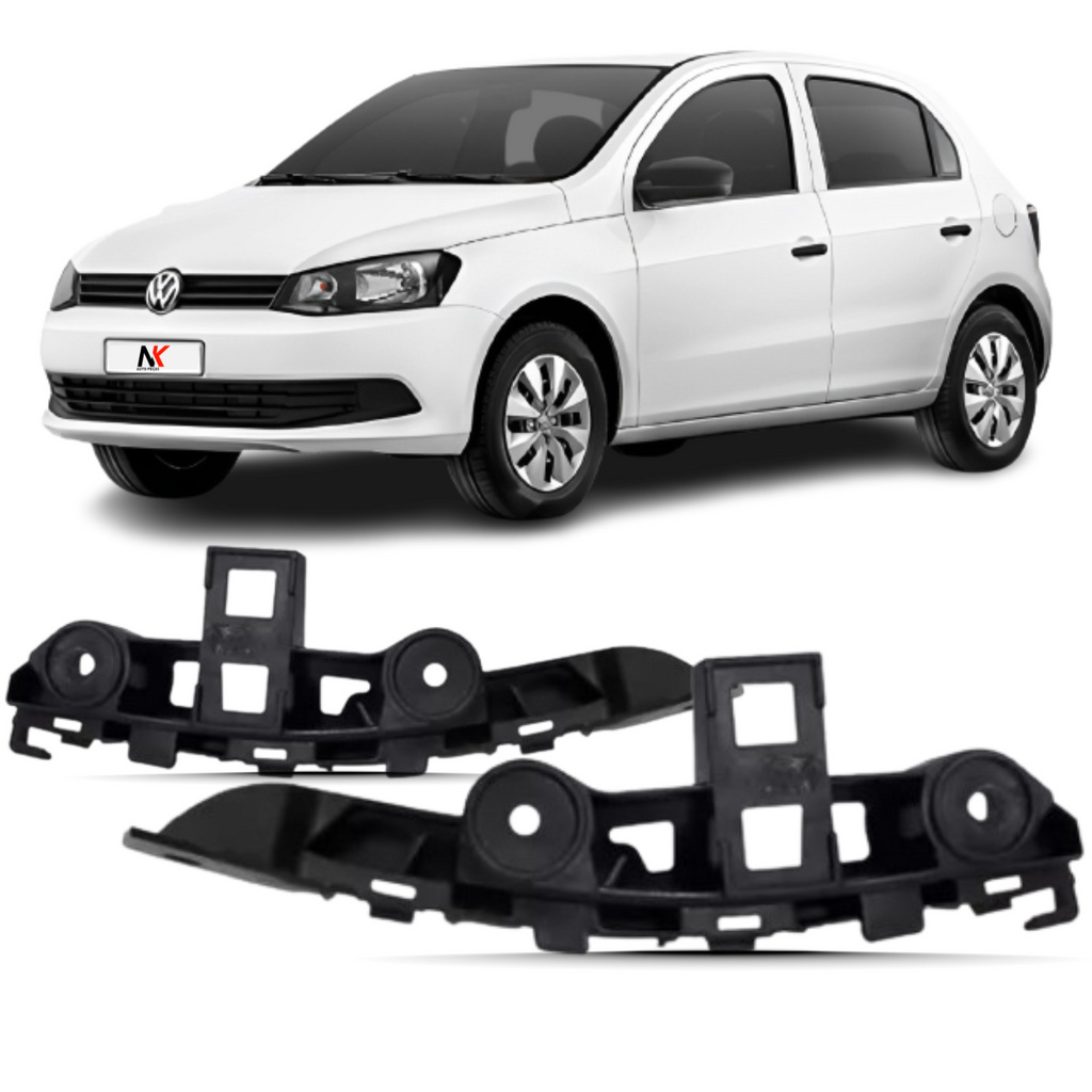 Par Suporte Guia Parachoque Dianteiro Gol G6 2013 á 2016 em Oferta na Shopee
