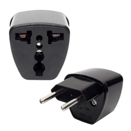 Adaptador Tomada Universal Padrão Europeu
