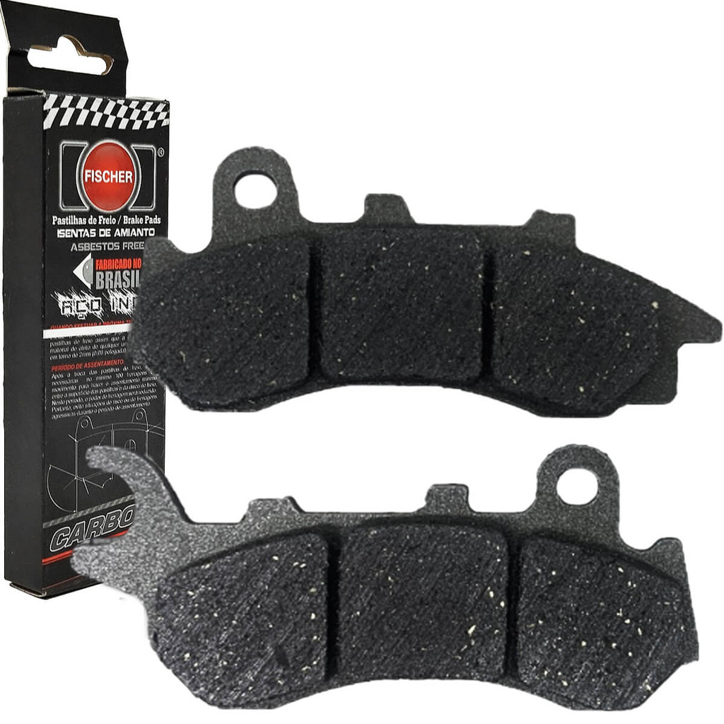 Pastilha Freio Dianteiro Pcx 150 Cbs/ Pcx 160/ Biz 125 Cbs/ Nxr Bros 160 Fischer