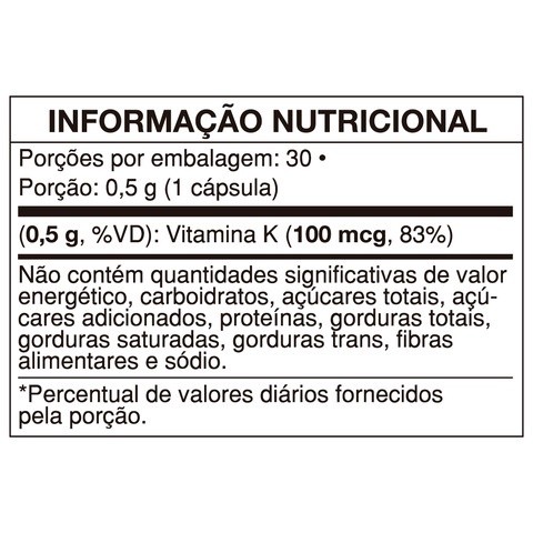 Vitamina K2 Original - VIDNUTRI · foto 2