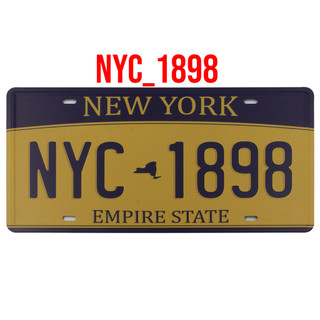 QUADRO PLACA DECORATIVA METAL NEW YORK EMPIRE STATE EUA AMERICA em Oferta na Shopee