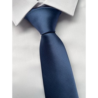 Gravata Semi Slim Azul Petroleo -PETR02