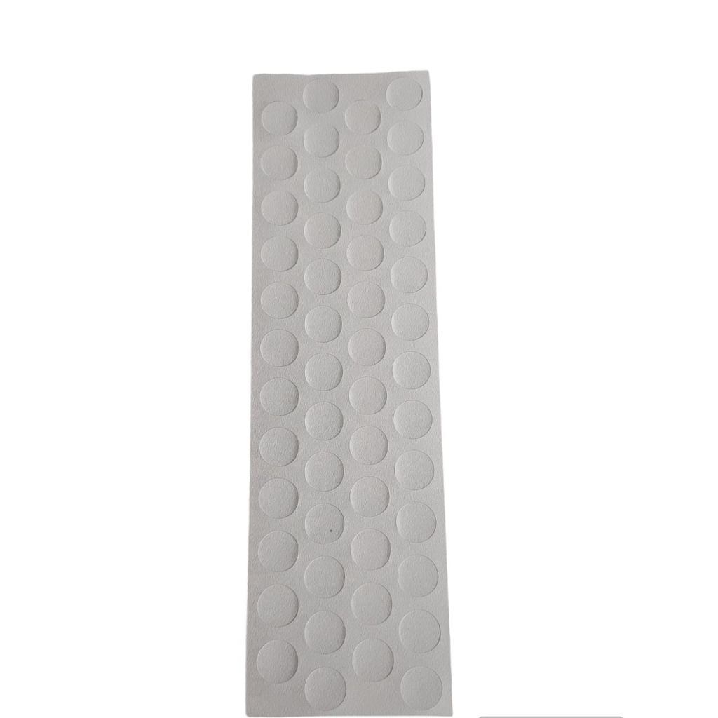 Kit Tapa Furos Adesivo 1 Branco 13mm 50un 1 Branco 19mm 20un Texturizado Pvc