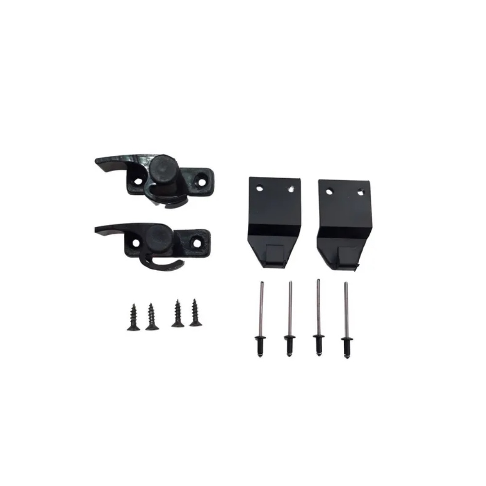 KIT 02 FECHOS JAPONES CARACOL TRINCO 751 D/E PRETO JANELA PORTA L-16/25