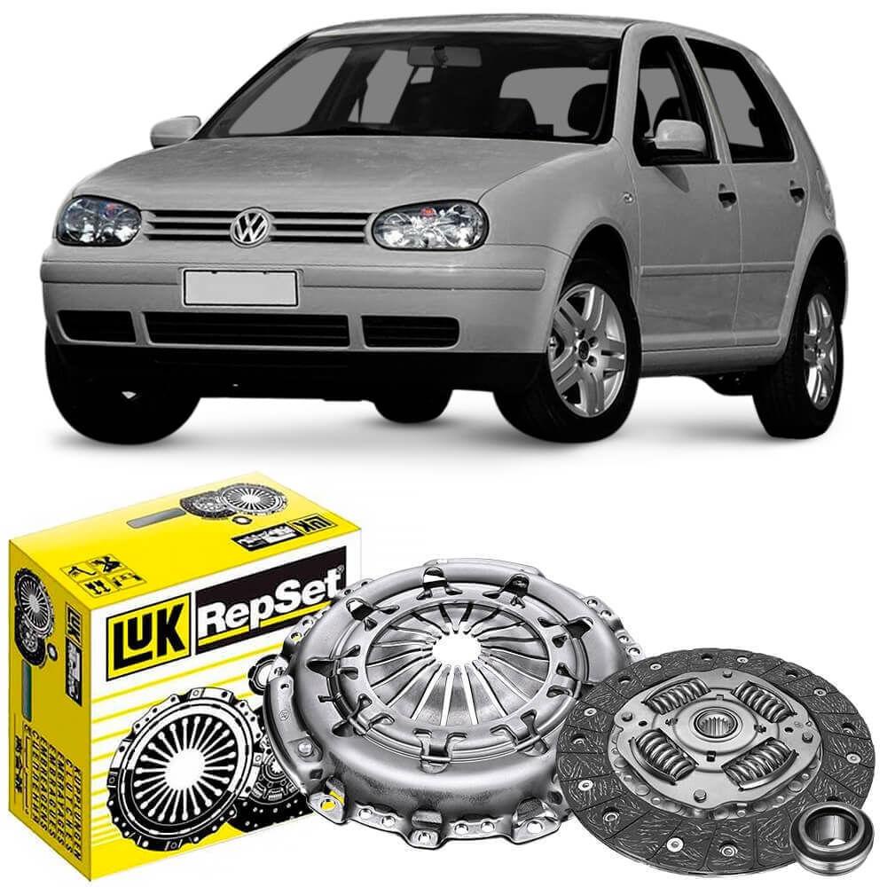 Detalhes do Kit Embreagem Volkswagen Golf 1.6 8v 2001 A 2012 Luk