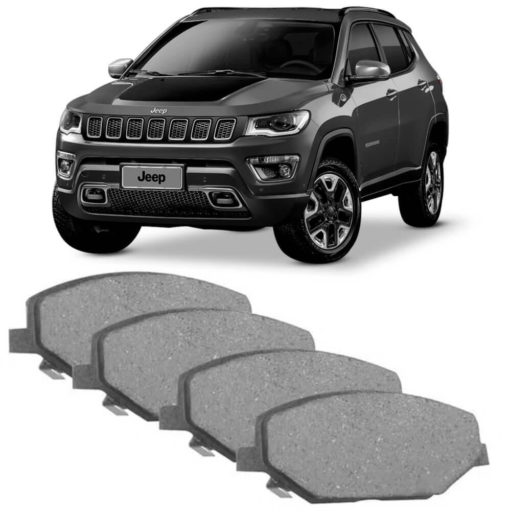Detalhes do Kit Pastilha Freio Dianteira Jeep Renegade Compass Commander