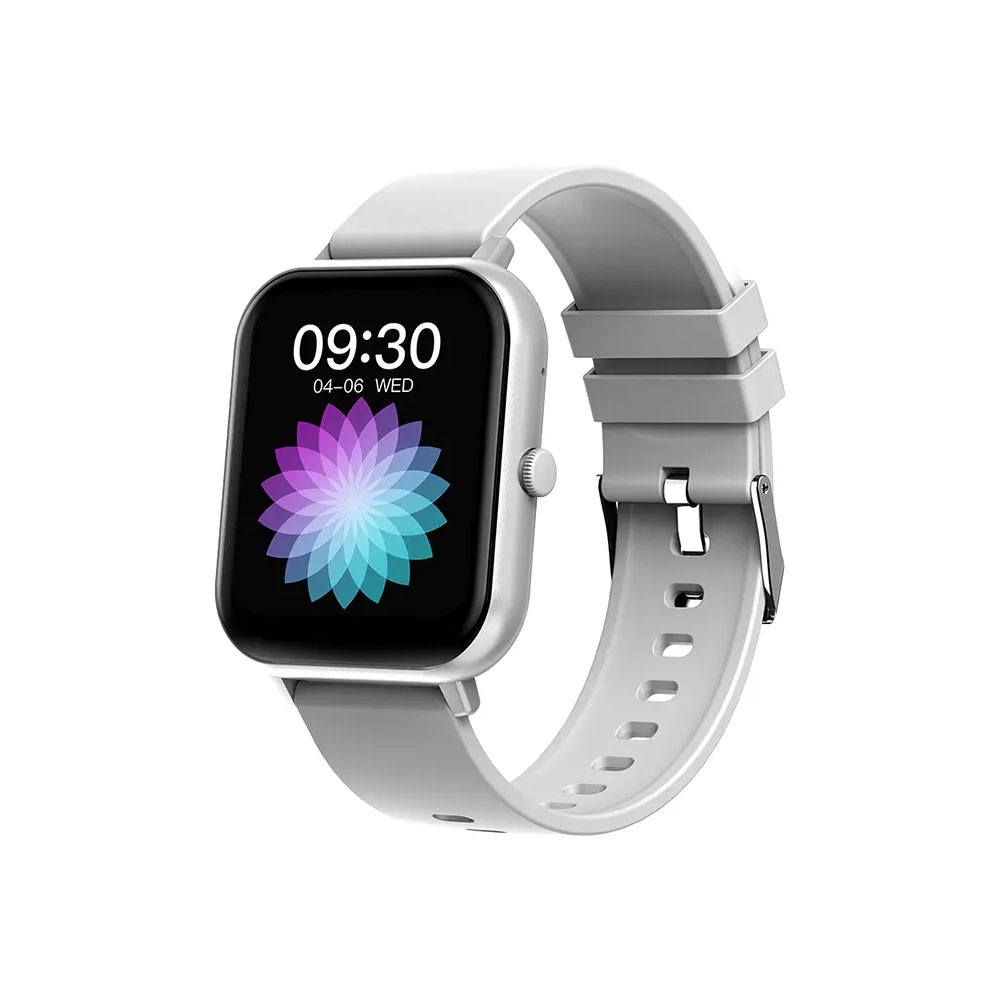 Relógio Smartwatch Zwear Zl54c Bluetooth 5.1 Tela 1.83 pol. Prata em Oferta na Shopee