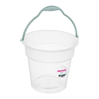 Balde Plástico Transparente com Alça 8L Oba Sanremo