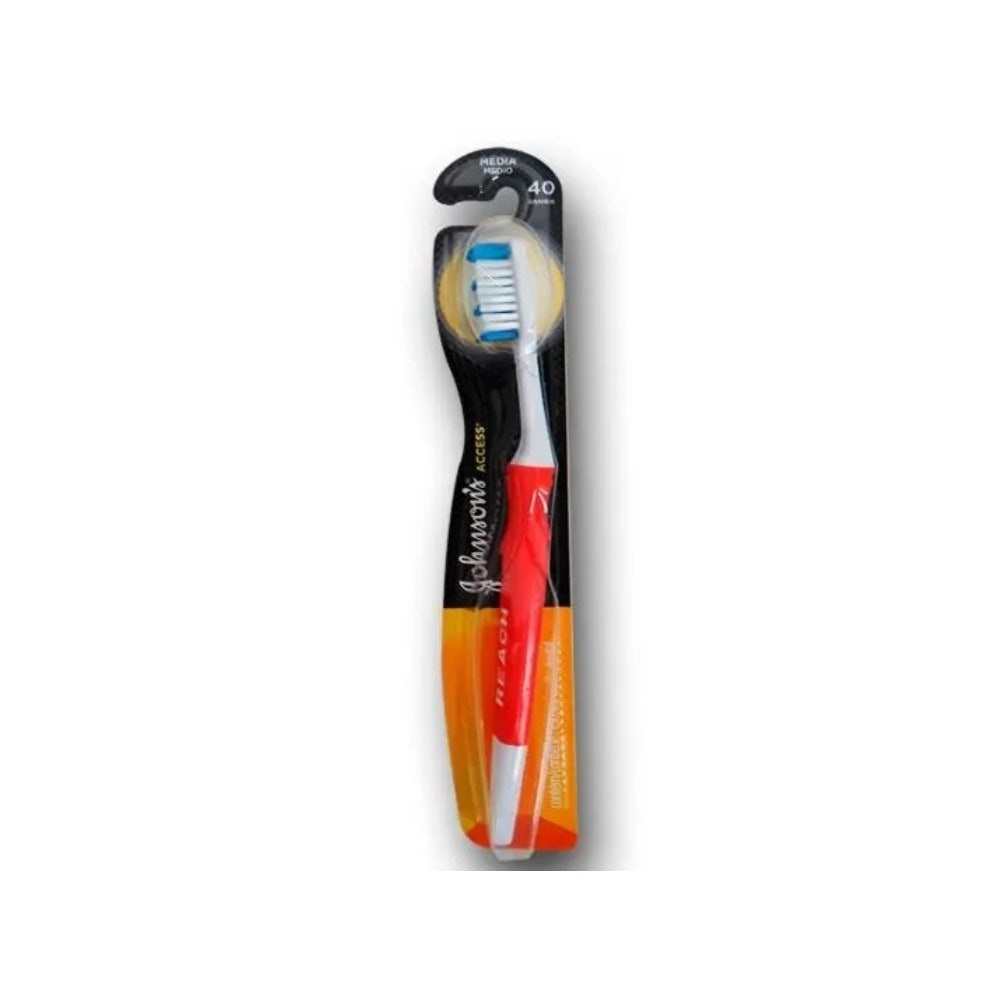 Escova Dental Jonhson's Reach Access Média 40 Longa - Health