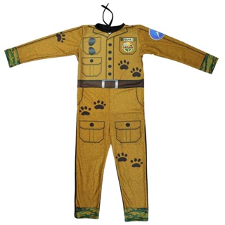 Fantasia Safari Infantil Longa em Oferta na Shopee