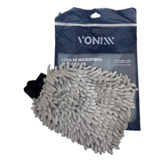 Luva de Microfibra Tentáculos 25x16CM 105GSM Vonixx Limpeza Externa Carro Moto em Oferta na Shopee