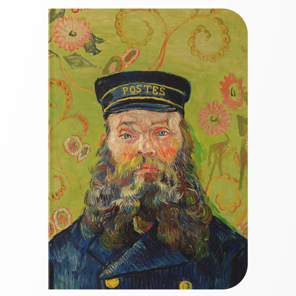 Caderno sem Pauta A5 40 Folhas Capa Flexível Papel Avena 80g - The Postman de Van Gogh
