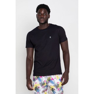 Kit 2 Camisetas Masculinas Pretas Básicas Polo Wear Preto