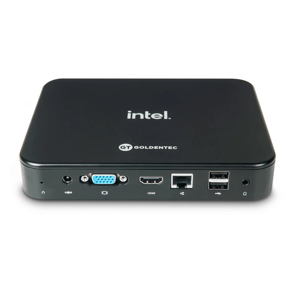 Mini PC Intel Celeron Dual Core, 4GB, 64GB, Windows 11 Home | Goldentec