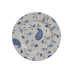 Conjunto com 6 Pratos de Sobremesa Mix Patchwork Ø21cm Cerâmica Alleanza