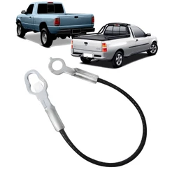 Cabo de Aço Tampa Traseira Caçamba Courier 1996 a 2013 Ranger 1995 a 2011