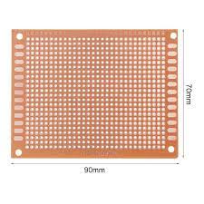 Placa Fenolite 7x9 Perfurado Lado Unico  arduino esp Projetos Eletronicos Pcb Pci