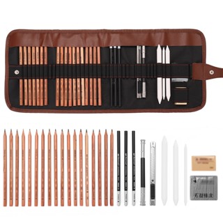Desenho De Lápis De Carvão Para Iniciantes Conjunto De Apagador Kit Artista De Material Orelhas