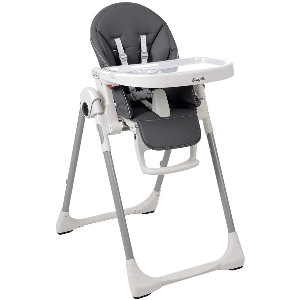 Cadeirinha de Alimentação Burigotto Prima Pappa Zero 3 Grafite em Oferta na Shopee