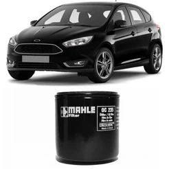 Filtro Óleo Ford Fiesta Focus Ka 95 A 2021 Metal Leve Oc235