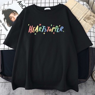 Camiseta Unissex Heaststopper Algodão Alta Qualidade Envio Rapido Plus Size