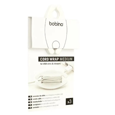 Kit Organizador de Cabo Médio 3 unidades - Bobino