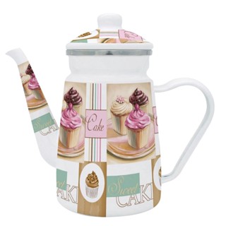 Bule Esmaltado 1.2 Litros Cake C/Indução