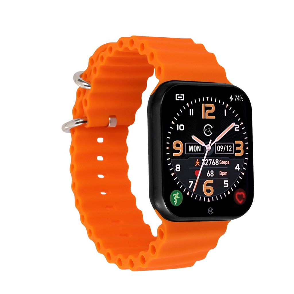 Relogio Champion Smart Watch Inteligente 033 + Pulseira Extra Unissex Original À Prova D'Água Academia Esportes CH5003